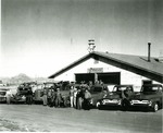 Photograph of Basic Magnesium Inc. (BMI) Fire Department circa January 1955.